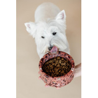 Ciotola per cane in pietra Terrazzo Kentucky Marrone