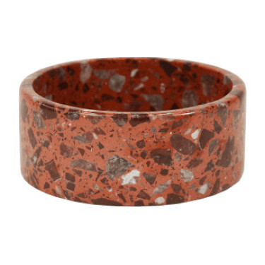 Ciotola per cane in pietra Terrazzo Kentucky Marrone