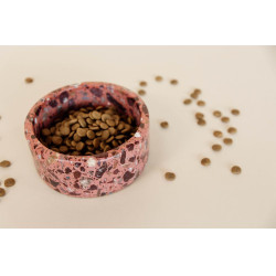 Ciotola per cane in pietra Terrazzo Kentucky Marrone Ciotola per cane in pietra Terrazzo Kentucky Marrone