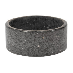 Ciotola per cane in pietra Terrazzo Kentucky Nero