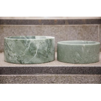 Ciotola per cani Marmo Kentucky Bianco