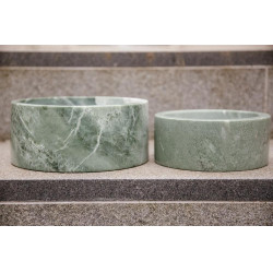 Ciotola per cani Marmo Kentucky Verde abete