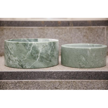 Ciotola per cani Marmo Kentucky Verde abete