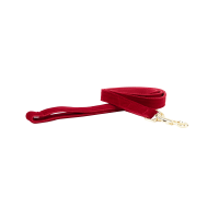 Laisse pour chien Corduroy Kentucky Bordeaux