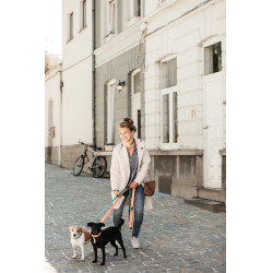 Guinzaglio per cane Jacquard Kentucky Arancione neon Guinzaglio per cane Jacquard Kentucky Arancione neon