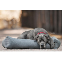 Letto per cane Soft Sleep Kentucky Grigio