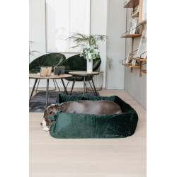 Letto per cane Velvet Kentucky Verde abete