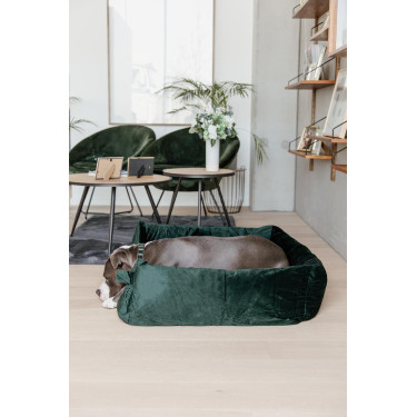 Letto per cane Velvet Kentucky Verde abete