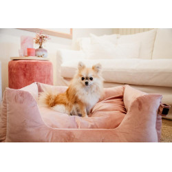 Letto per cane Velvet Kentucky Rosa antico Letto per cane Velvet Kentucky Rosa antico