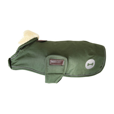 Cappotto impermeabile per cane 300g Kentucky Verde oliva
