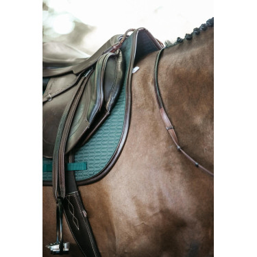 Tappeto Kentucky Color Edition Leather jumping Verde oliva