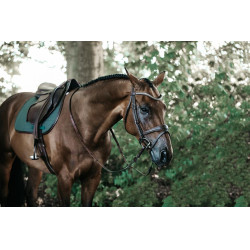 Tappeto Kentucky Color Edition Leather jumping Verde oliva