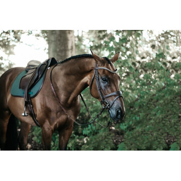 Tappeto Kentucky Color Edition Leather jumping Verde oliva