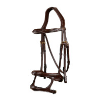 Briglia Doppia Capezzina D Collection by Dy'on Marrone