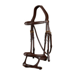 Briglia Doppia Capezzina D Collection by Dy'on Marrone