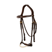 Bridon Muserolle Allemande Corde D Collection by Dy'on Noir