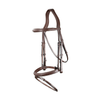 Briglia con Nasale Combinato US Collection by Dy'on Marrone Briglia con Nasale Combinato US Collection by Dy'on Marrone