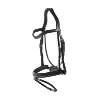 Briglia con capezzina combinata intrecciata con Pull Back Dy'on New English Collection Nero Briglia con capezzina combinata intrecciata con Pull Back Dy'on New English Collection Nero