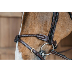 Capezzina combinata intrecciata rotonda Dy'on Marrone Capezzina combinata intrecciata rotonda Dy'on Marrone