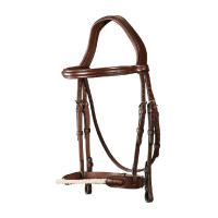 Briglia Capezzina Corda New English Collection by Dy'on Marrone
