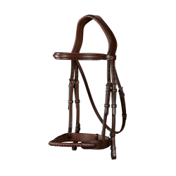 Redine Capezzina Corda Rivestita in Pelle New English Collection by Dy'on Marrone Redine Capezzina Corda Rivestita in Pelle New English Collection by Dy'on Marrone