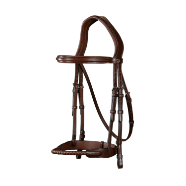 Redine Capezzina Corda Rivestita in Pelle New English Collection by Dy'on Marrone Redine Capezzina Corda Rivestita in Pelle New English Collection by Dy'on Marrone