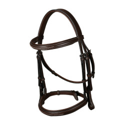 Briglia con capezzina francese US Collection by Dy'on Marrone Briglia con capezzina francese US Collection by Dy'on Marrone