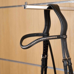 Frontalino a V con borchie argentate New English Collection by Dy'on