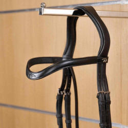 Frontalino a V in cuoio piatto New English Collection by Dy'on Frontalino a V in cuoio piatto New English Collection by Dy'on
