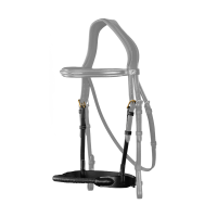 Museruola in Corda Rivestita in Pelle D Collection by Dy'on Nero Museruola in Corda Rivestita in Pelle D Collection by Dy'on Nero