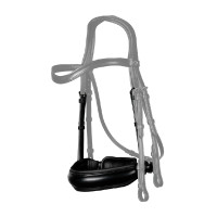 Museruola Large Chiusura Pull Back Mat New English Collection by Dy'on Nero