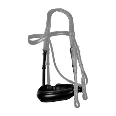 Museruola Large Chiusura Pull Back Mat New English Collection by Dy'on Nero