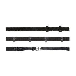 Redini in tessuto 5/8 con 9 fermagli (senza stopper) Dy'on Nero