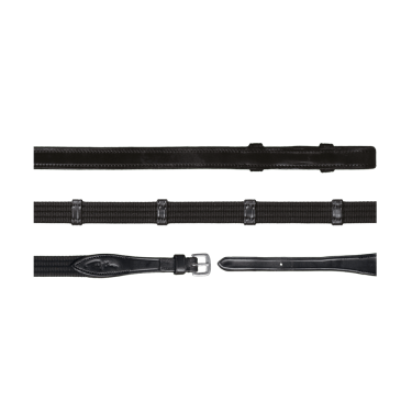 Redini in tessuto 5/8 con 9 fermagli (senza stopper) Dy'on Nero