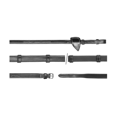Redini Hunter 5/8 con 7 fermagli (senza stopper) Collezione US by Dy'on Nero