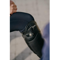 Mini Chaps Exel Dy'on Nero coccodrillo