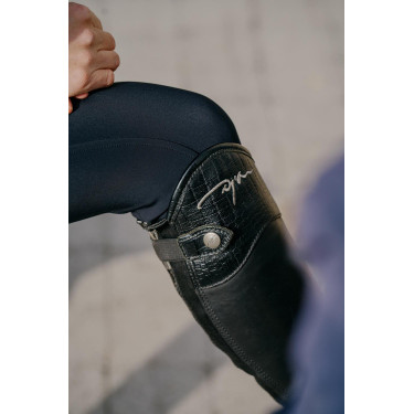 Mini Chaps Exel Dy'on Nero coccodrillo