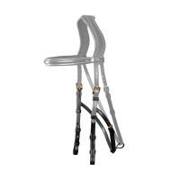 Montanti per Hackamore D Collection by Dy'on Nero Montanti per Hackamore D Collection by Dy'on Nero