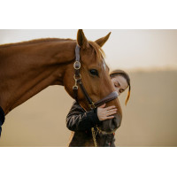 Capezzina in cuoio D Collection by Dy'on Nero