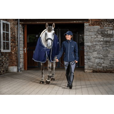 Lunga in cuoio con catena Working by Dy'on Nero