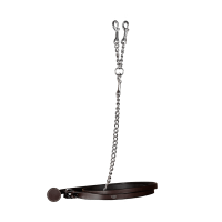 Lunga in cuoio con catena Working by Dy'on Marrone