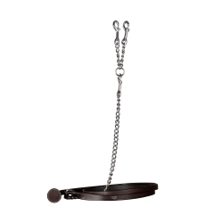 Lunga in cuoio con catena Working by Dy'on