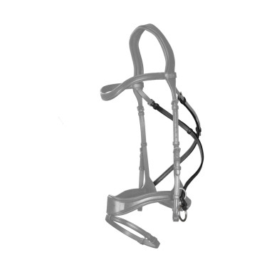 D Motion Cross Pull Strap Nuova Collezione English di Dy'on Nero