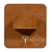 Porta-testiera individuale Grooming Deluxe by Kentucky Marrone