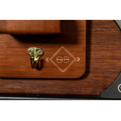 Porta-testiera individuale Grooming Deluxe by Kentucky Marrone