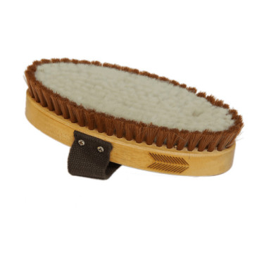 Spazzola morbida con setole delicate Grooming Deluxe by Kentucky Marrone