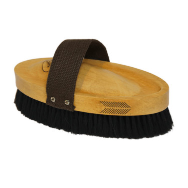 Spazzola morbida con setole dure Grooming Deluxe by Kentucky Marrone