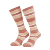 Calzini LeMieux Sabrina Stripe Fluffies Albicocca Arancione Calzini LeMieux Sabrina Stripe Fluffies Albicocca Arancione