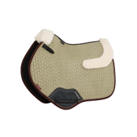 Tappetino LeMieux Merino+ Suede Close Contact Square Felce Verde Tappetino LeMieux Merino+ Suede Close Contact Square Felce Verde