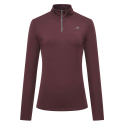 Tech top Euro-Star Olivia Rosa nera Bordeaux